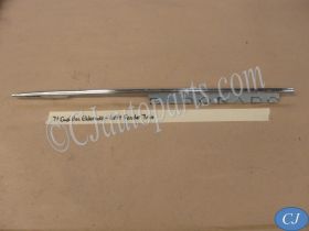 OEM 1971 Cadillac Eldorado LEFT DRIVER SIDE FRONT FENDER TRIM MOLDING SPEAR #1497474 OEM 1971 Cadillac Eldorado LEFT DRIVER SIDE FRONT FENDER TRIM MOLDING SPEAR #1497474